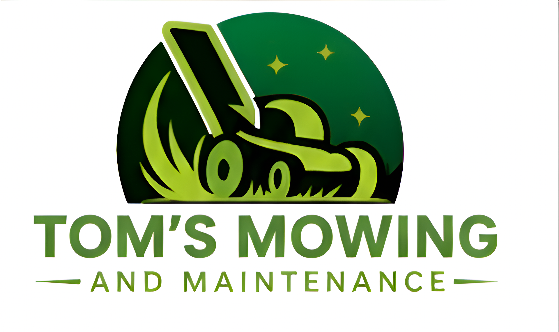 Tom's Mowing and Maintenance logo